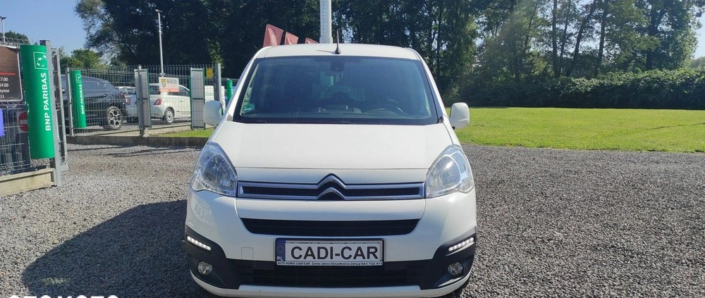 Citroen Berlingo cena 43050 przebieg: 184000, rok produkcji 2018 z Krotoszyn małe 137